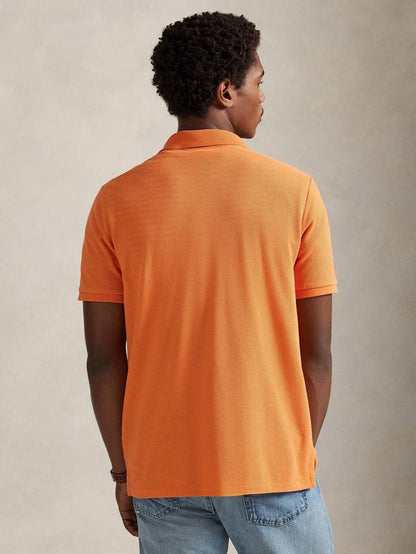 POLO DE PIQUE CUSTOM SLIM KONA ORANGE