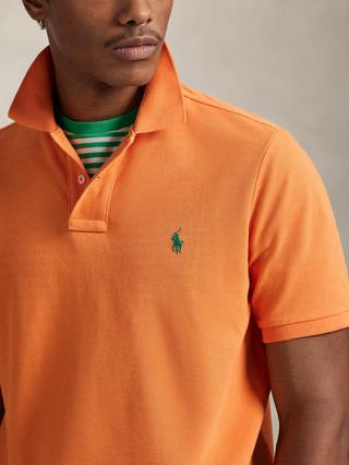 POLO DE PIQUE CUSTOM SLIM KONA ORANGE