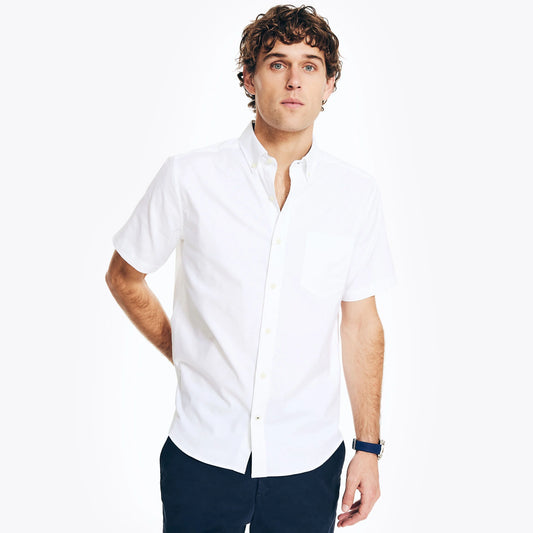 CAMISA M/C CLASSIC FIT NAUTICA OXFORD BLANCA