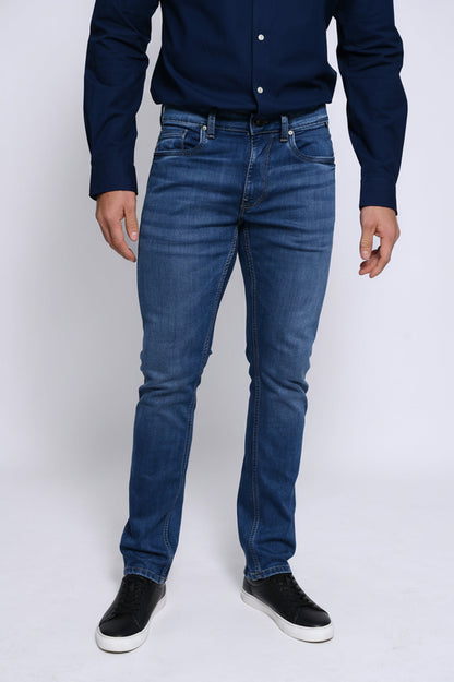 JEANS NAUTICA SLIM STRETCH  AZUL