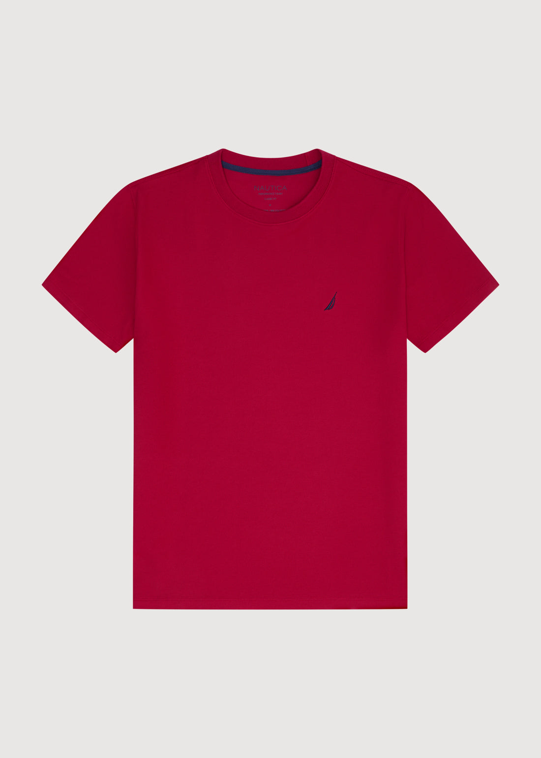 CAMISETA DECK EN ALGODON NAUTICA BIKING RED