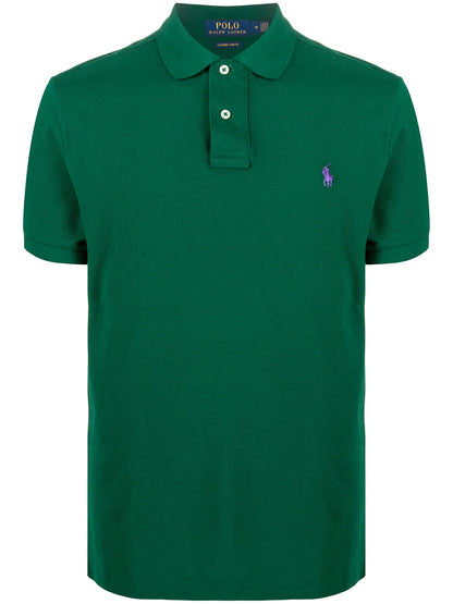 POLO DE PIQUE CUSTOM SLIM CRUISE GREEN