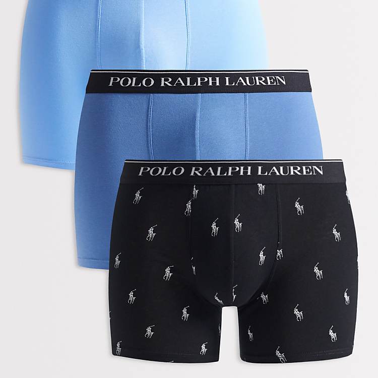 SET DE 3 PARES DE BOXER BRIEF MULTI EN ALGODON