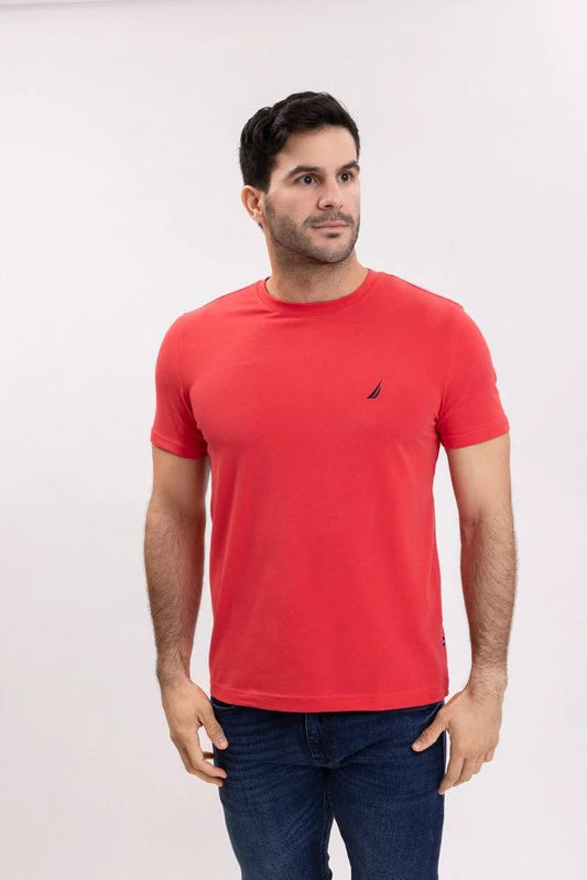 CAMISETA DECK EN ALGODON NAUTICA ROSE CORAL