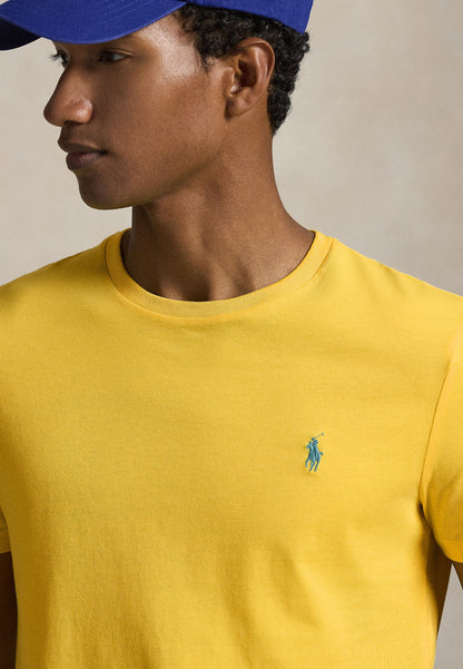 CAMISETA  CUSTOM SLIM FIT ALGODON DE PUNTO SUNFISH YELLOW