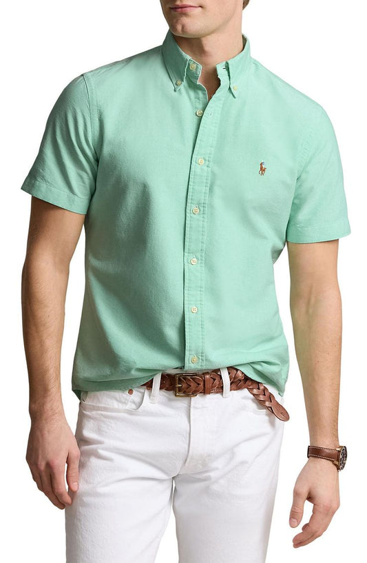 CAMISA CUSTOM FIT OXFORD RALPH LAUREN VERDE