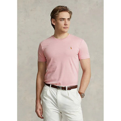 CAMISETA CUSTOM SLIM FIT EN ALGODON SUAVE PINK