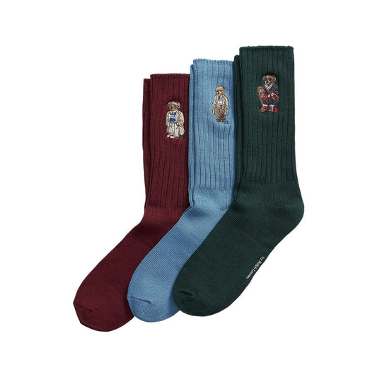 SET DE REGALO DE 3 PARES DE MEDIAS CON POLO BEAR