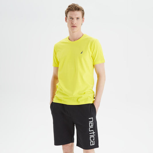 CAMISETA DECK EN ALGODON NAUTICA BLAZING YELLOW