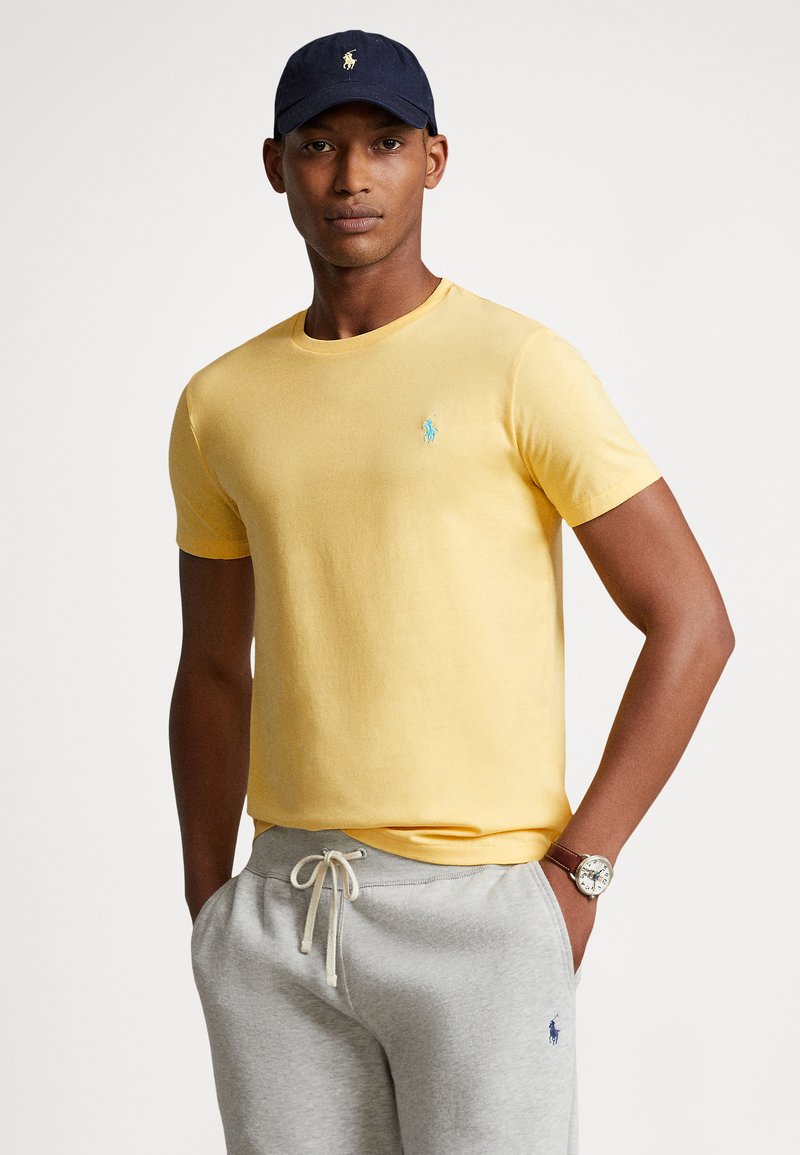 CAMISETA  CUSTOM SLIM FIT ALGODON DE PUNTO CORN YELLOW