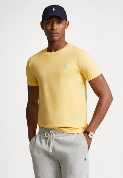 CAMISETA  CUSTOM SLIM FIT ALGODON DE PUNTO CORN YELLOW