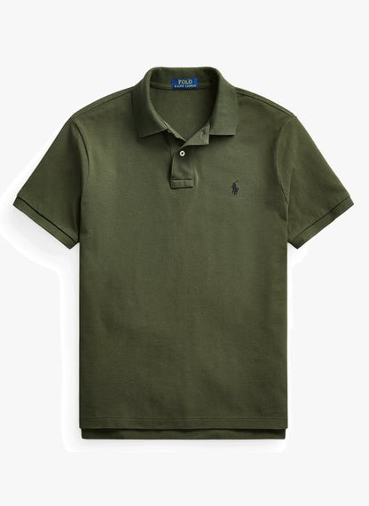 POLO DE PIQUE CUSTOM SLIM COMPANY OLIVE