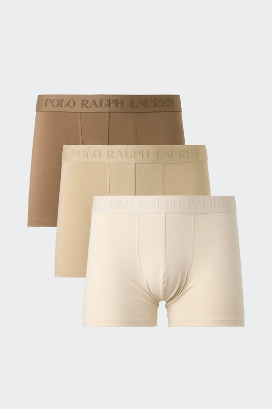 SET DE 3 PARES DE BOXER RALPH LAUREN KAKI