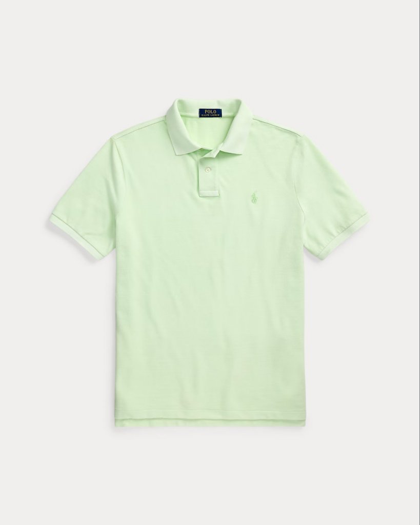 POLO DE PÍQUE CUSTOM SLIM FIT LEAF