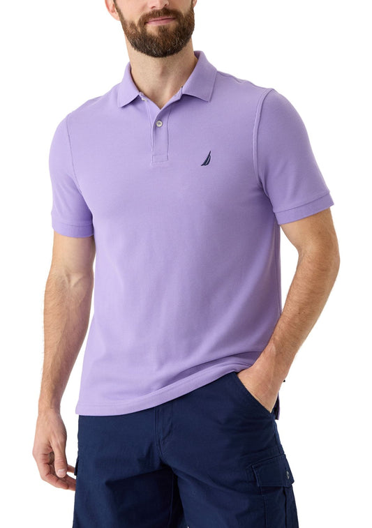 POLO DE PIQUE  NAUTICA CLASSIC FIT PAISLEY PURPLE