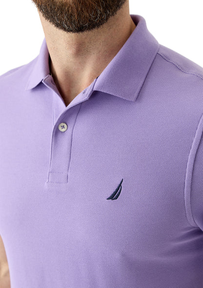 POLO DE PIQUE  NAUTICA CLASSIC FIT PAISLEY PURPLE