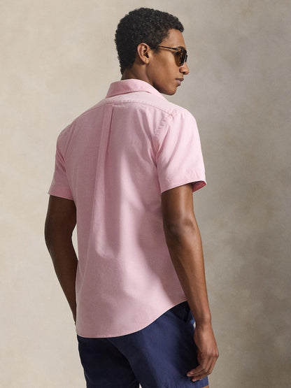 CAMISA CUSTOM FIT OXFORD NEW ROSE  M/C