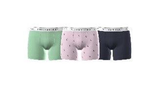 PACK DE 3 BOXERS DE ALGODON ELASTICO