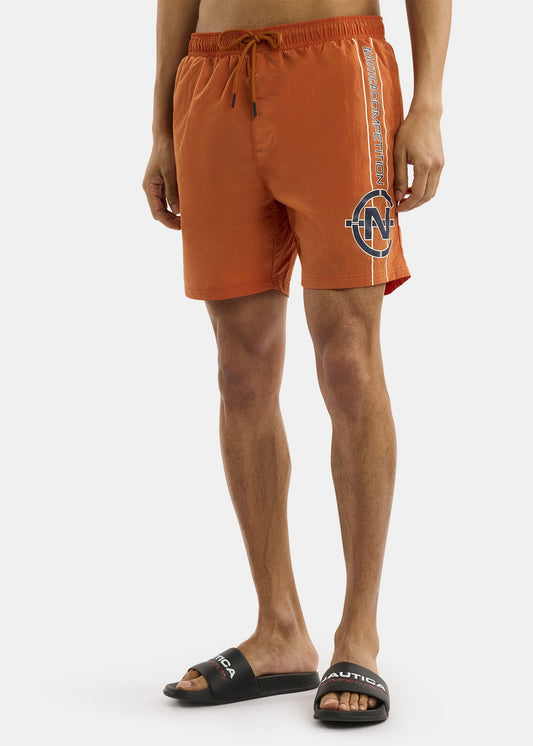 SHORT DE BAÑO NAUTICA CON LOGO