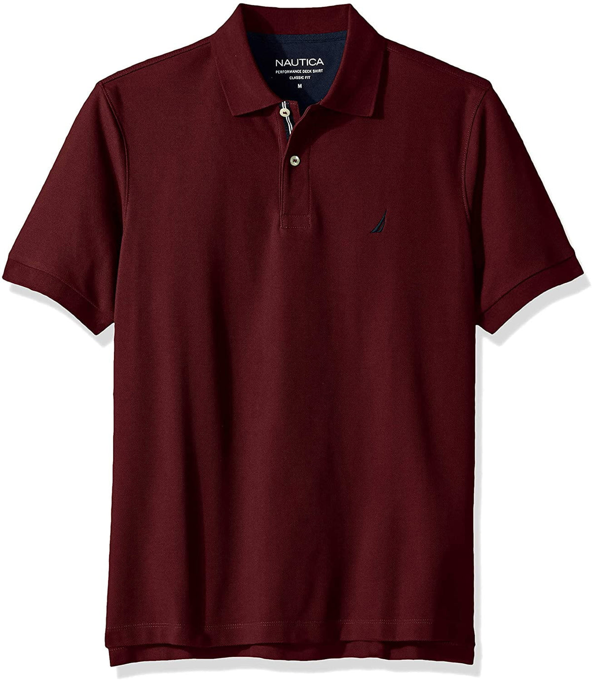 POLO DE PIQUE NAUTICA CLASSIC FIT ROYAL BURGUNDY