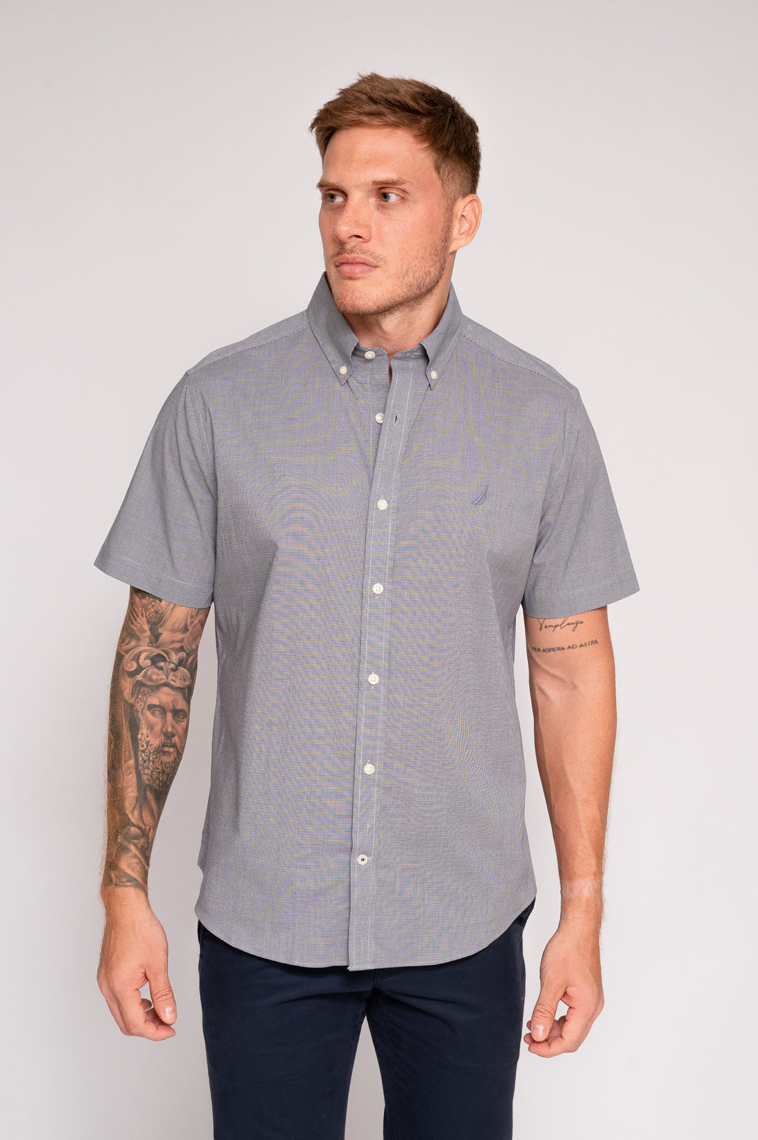 CAMISA CLASSIC FIT POPELINA STRETCH