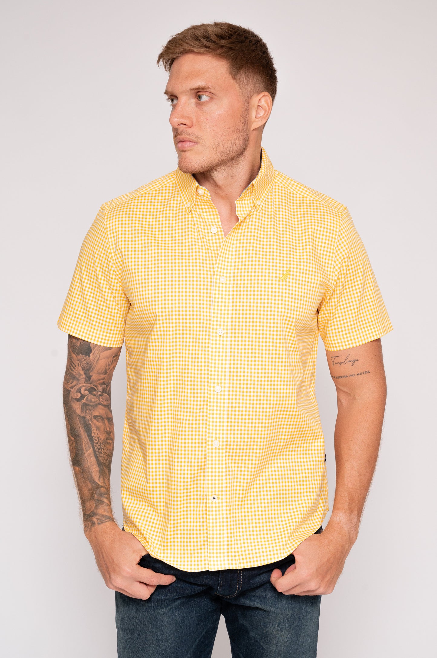 CAMISA NAUTICA POPELINA STRETCH
