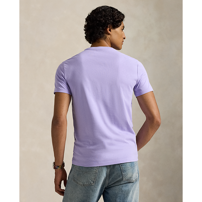 CAMISETA  CUSTOM SLIM FIT ALGODON DE PUNTO SKY LAVANDA