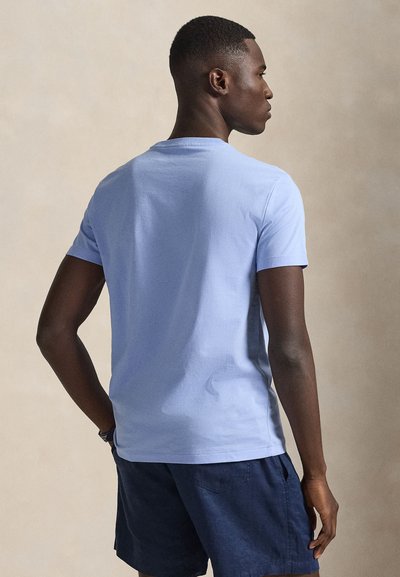 CAMISETA  CUSTOM SLIM FIT ALGODON DE PUNTO AUSTIN BLUE
