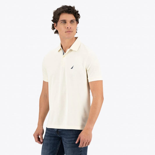 POLO DE PIQUE NAUTICA CLASSIC FIT ARTIC WHITE