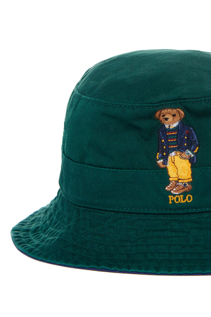 POLO BEAR BUCKET HAT DE RALPH LAUREN GREEN
