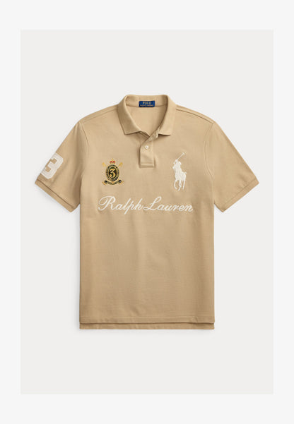 POLO DE PIQUE CLASSIC FIT BIG PONY VINTAGE KHAKI