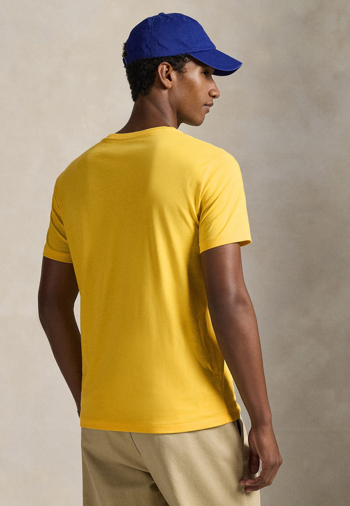 CAMISETA  CUSTOM SLIM FIT ALGODON DE PUNTO SUNFISH YELLOW