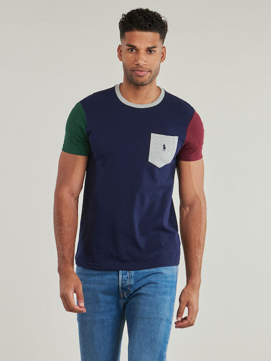 CAMISETA CUSTOM FIT EN BLOQUE DE COLORES
