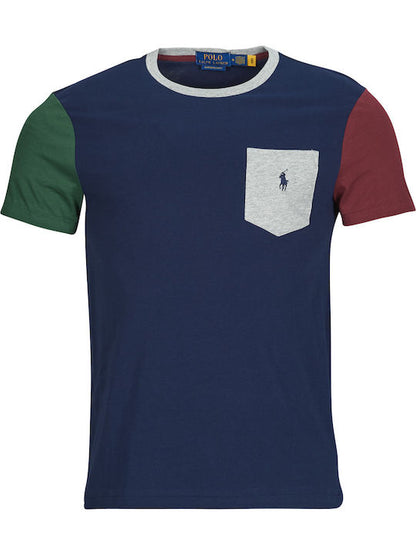 CAMISETA CUSTOM FIT EN BLOQUE DE COLORES