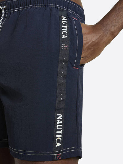 SHORT DE BAÑO NAUTICA CON LOGO BIG AND TALL