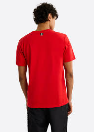 CAMISETA NAUTICA  COMPETITION DE ALGODON CON LOGOTIPO ESTAMPADO