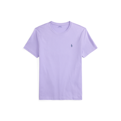 CAMISETA  CUSTOM SLIM FIT ALGODON DE PUNTO SKY LAVANDA