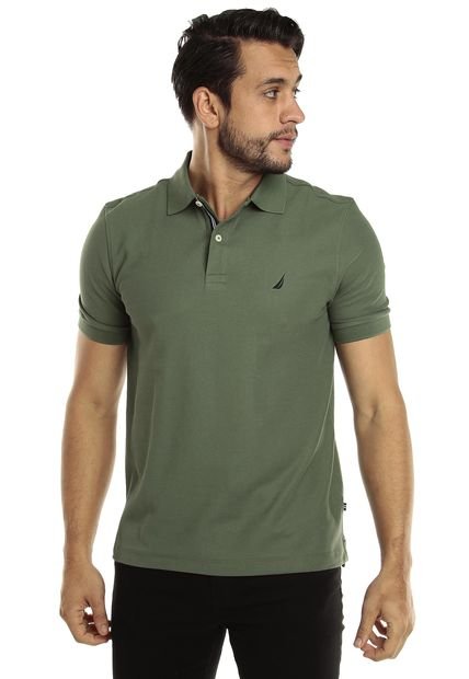 POLO DE PIQUE  NAUTICA CLASSIC CAPE OLIVE
