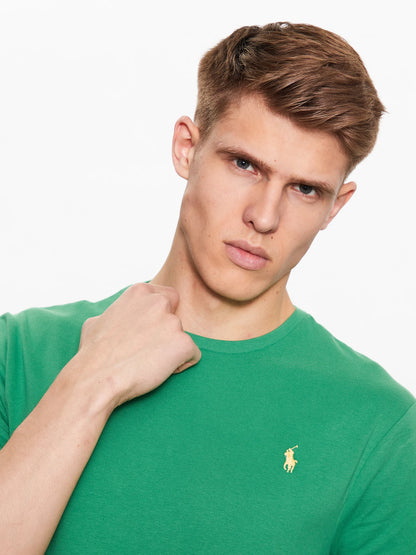 CAMISETA CUSTOM SLIM FIT VERDE