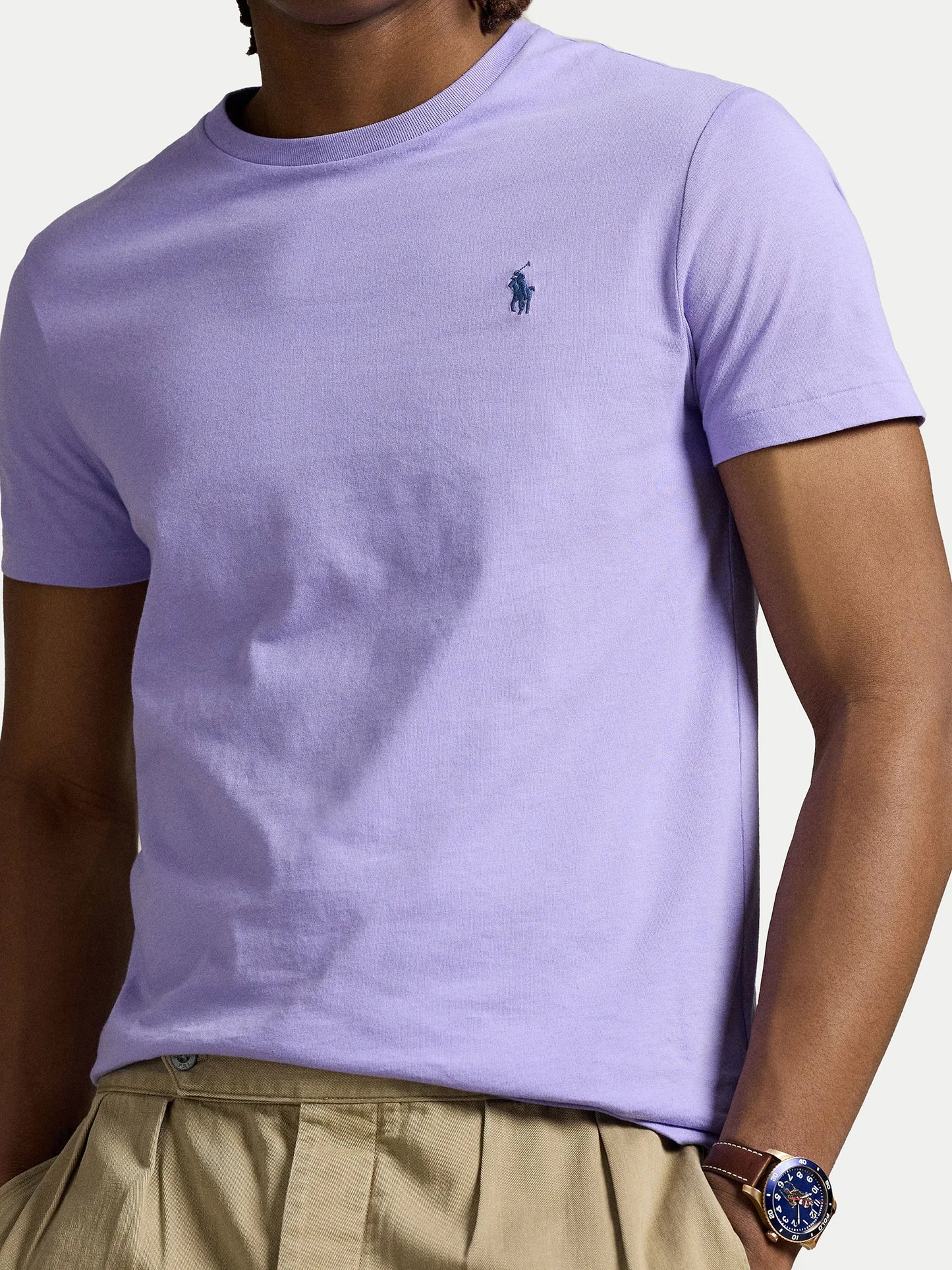 CAMISETA  CUSTOM SLIM FIT SKY LAVANDER