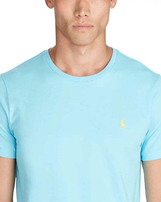 CAMISETA CUSTOM SLIM FIT AQUA