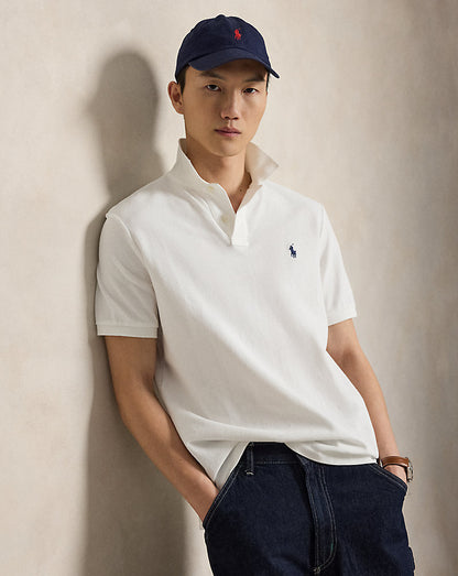 POLO DE PIQUE CLASSIC FIT WHITE