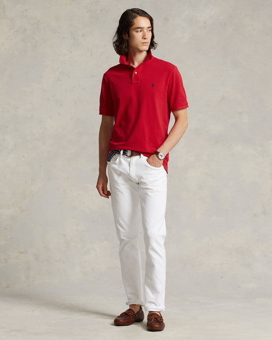 POLO DE PIQUÉ CUSTOM SLIM FIT RL2000 RED