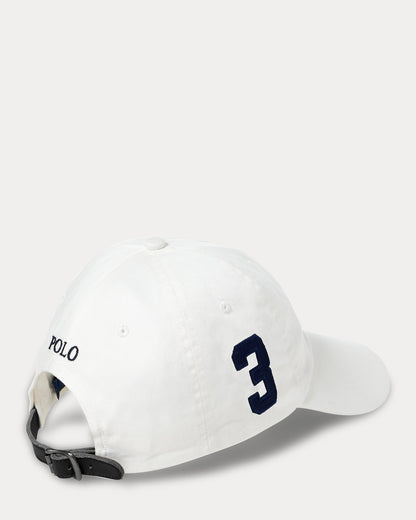 GORRA DE TELA DE CHINO DE ALGODON CERAMIC WHITE