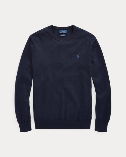 BUZO SLIM FIT EN ALGODON HUNTER NAVY