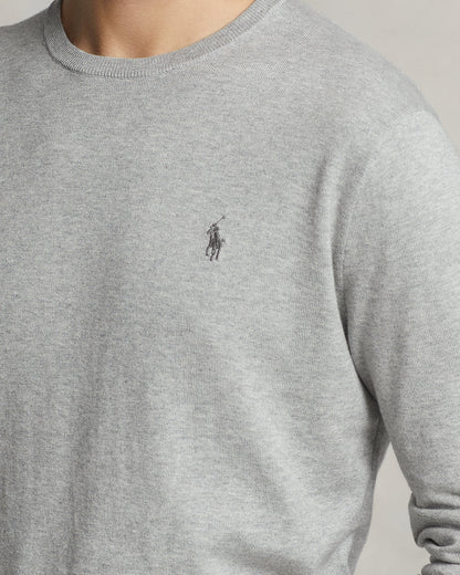 BUZO SLIM FIT EN ALGODON ANDOVER HEATHER
