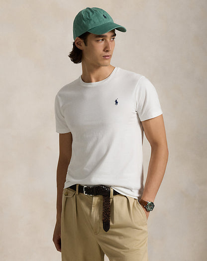 CAMISETA  CUSTOM SLIM FIT ALGODON DE PUNTO WHITE