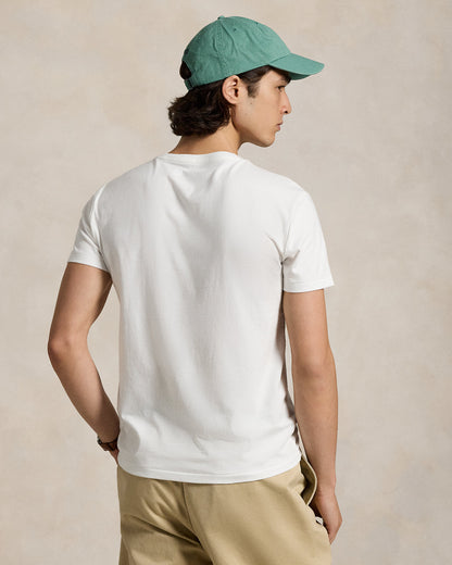 CAMISETA  CUSTOM SLIM FIT ALGODON DE PUNTO WHITE