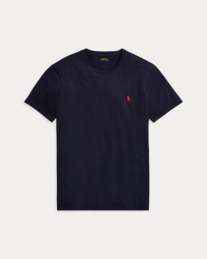 CAMISETA  CUSTOM SLIM FIT ALGODON DE PUNTO BLUE INK