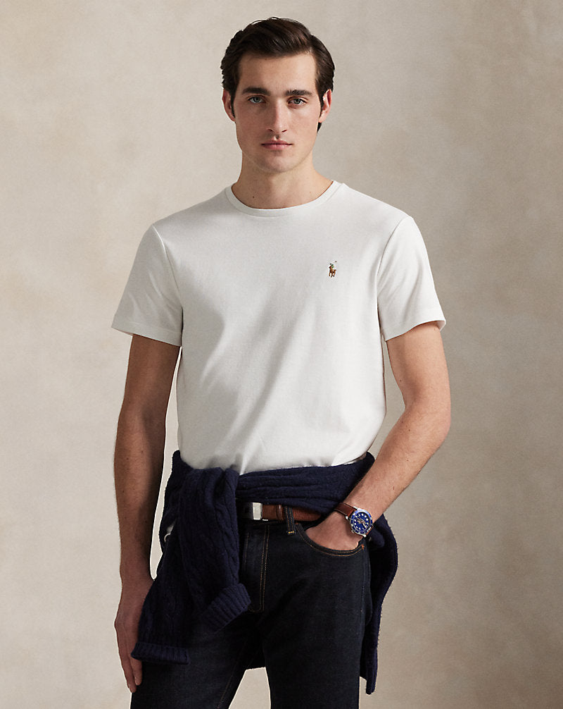 CAMISETA CUSTOM SLIM SOFT COTTON WHITE